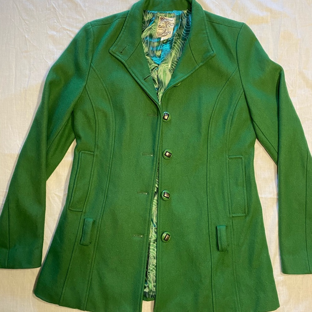Green Anthropology Tulle Jacket